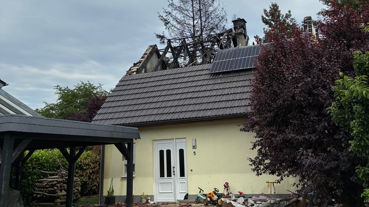 Unterstützung für Anne und Stefan nach Hausbrand (Dieskau)