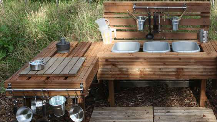 Donations to buy a mud kitchen and sand area for reception campaign photo, 1 of 3