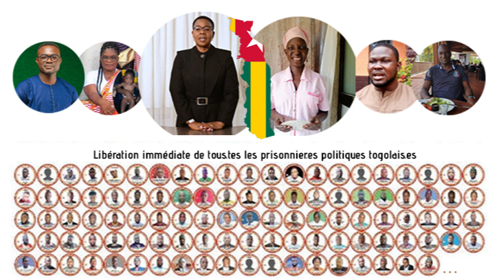 Soutien aux prisonnier.es politiques togolais.es campaign photo, 1 of 3
