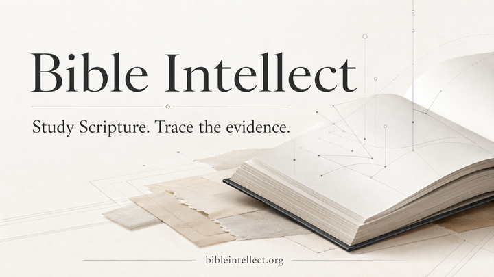 Help build Bible Intellect's Scripture research foundation campaign photo, 1 of 3