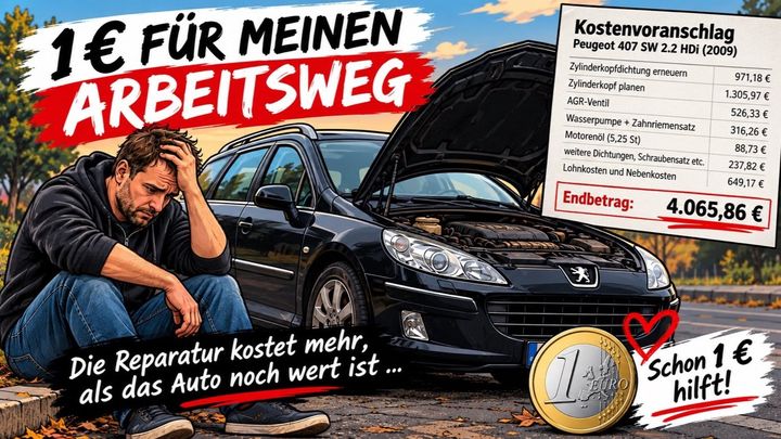 1 Euro für meinen Arbeitsweg campaign photo, 1 of 7