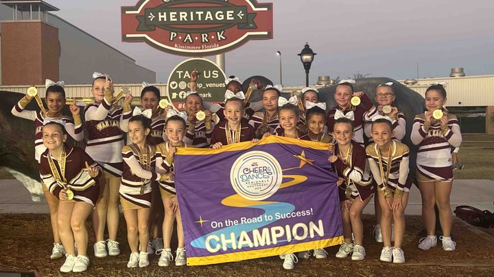 AYSA MIGHTY MITE CHEERLEADERS ROAD TO NATIONALS campaign photo, 1 of 3