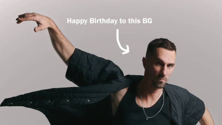 Vince's birthday ✨ campaign photo, 1 of 3
