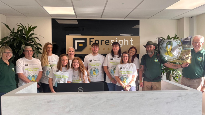 Foresight group Walking4Hope ! campaign photo, 1 of 2