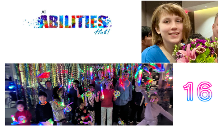 Sweet 16 for All Abilities Hub campaign photo, 1 of 3