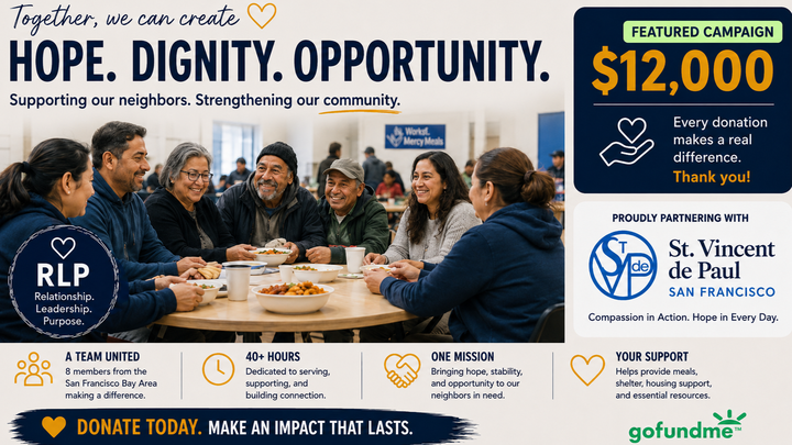 Help Our Team Raise $12,000 for St. Vincent de Paul campaign photo, 1 of 3