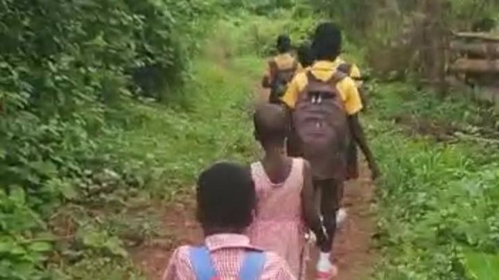 Shuttle bus for the children of Adakuma, Ghana campaign photo, 1 of 2