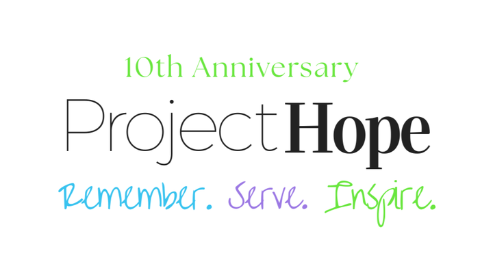 10th Anniversary ProjectHope Donation campaign photo, 1 of 4