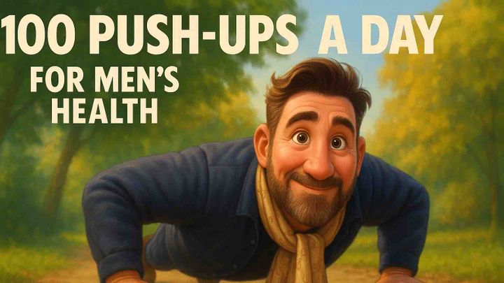 100 Push-Ups a Day for Men's Health campaign photo, 1 of 3