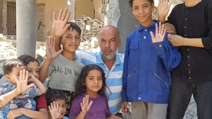 The Storyof AbuKahlil or a Grandpa's Fight toSurvive in GAZA campaign photo, 1 of 3