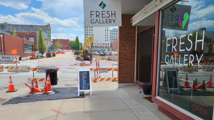 Help Fresh Gallery Survive Renew Jordan Creek Construction campaign photo, 1 of 6