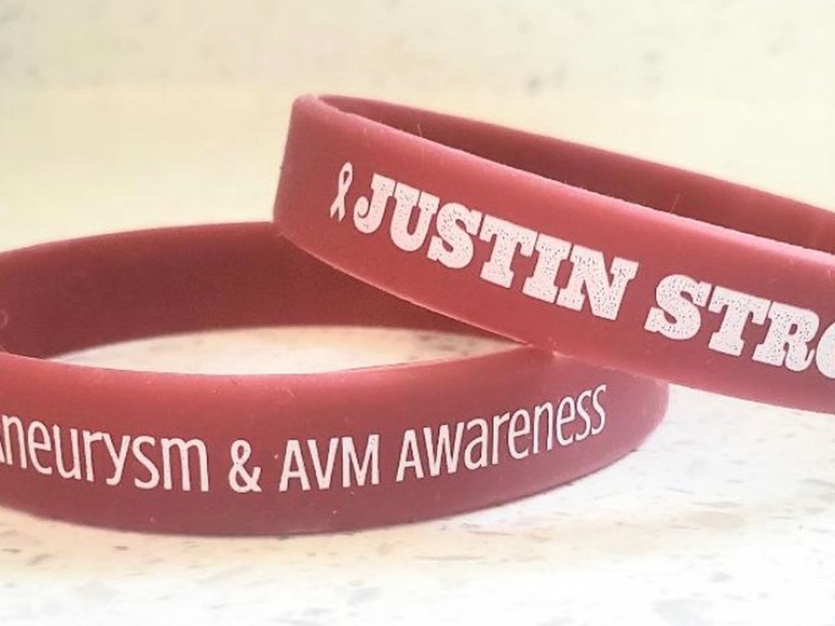 Brain aneurysm awareness on sale bracelet