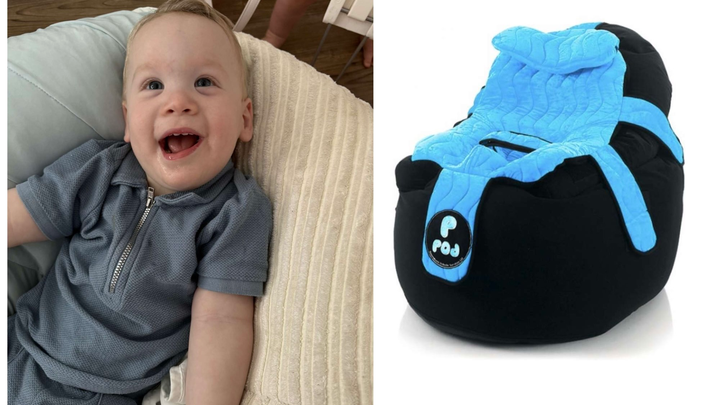 Help Alfie-John sit safely and comfortably at home campaign photo, 1 of 2