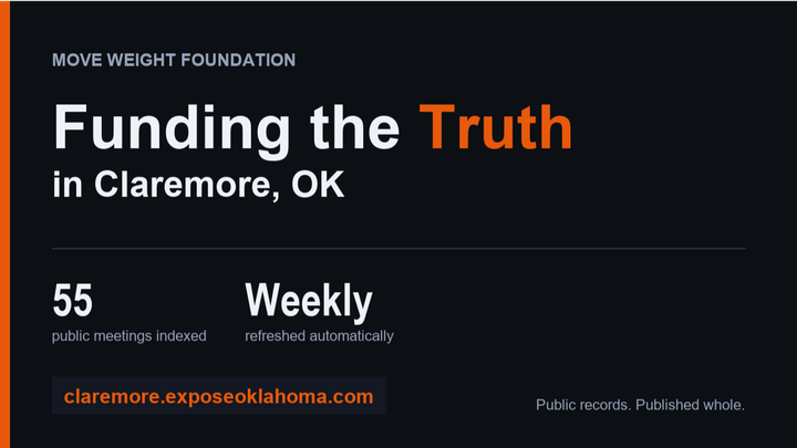 Fund Public Records Access in Claremore campaign photo, 1 of 3