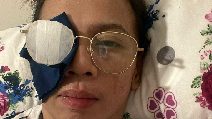 Urgent! Medical Assistance Needed for My Wife's Vision Loss campaign photo, 1 of 4
