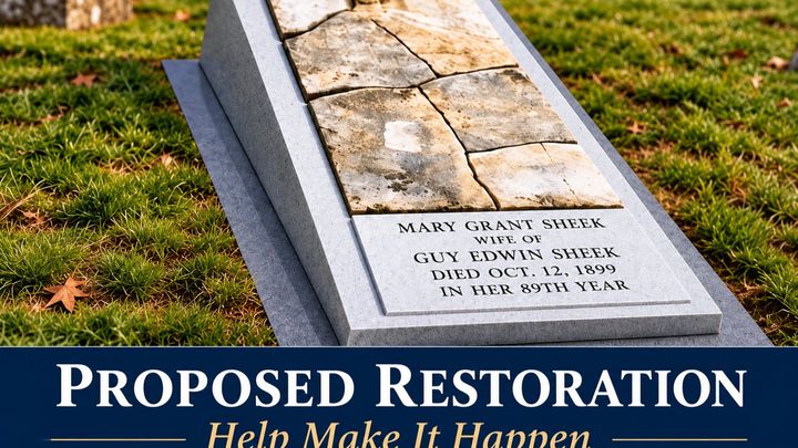 Help Save a Historic Loyalist Family Gravestone campaign photo, 1 of 5