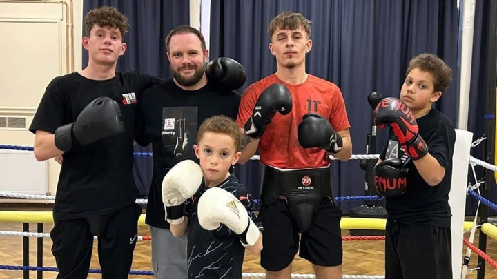 Raising funds for Monty's School of Boxing in Southam campaign photo, 1 of 2