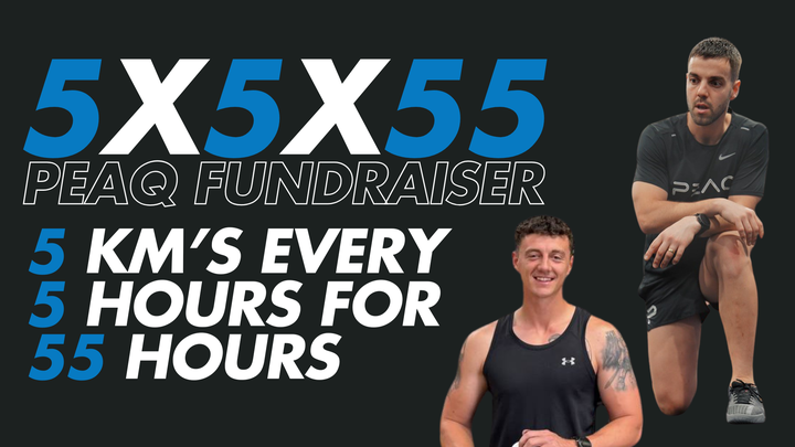 5 X 5 X 55 PEAQ FUNDRAISER campaign photo, 1 of 3