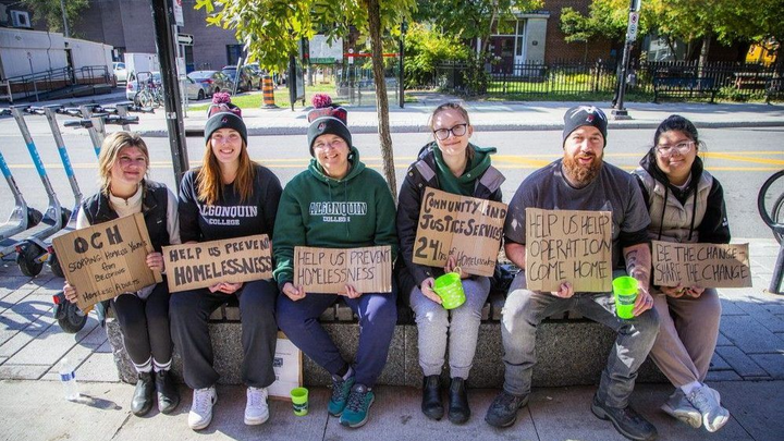CJS 24 Hours of Homelessness 2025 campaign photo, 1 of 4