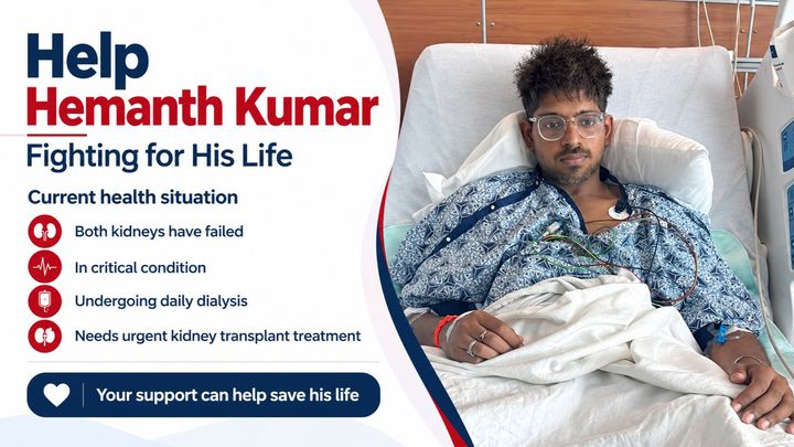 Help Hemanth Fight for His Life