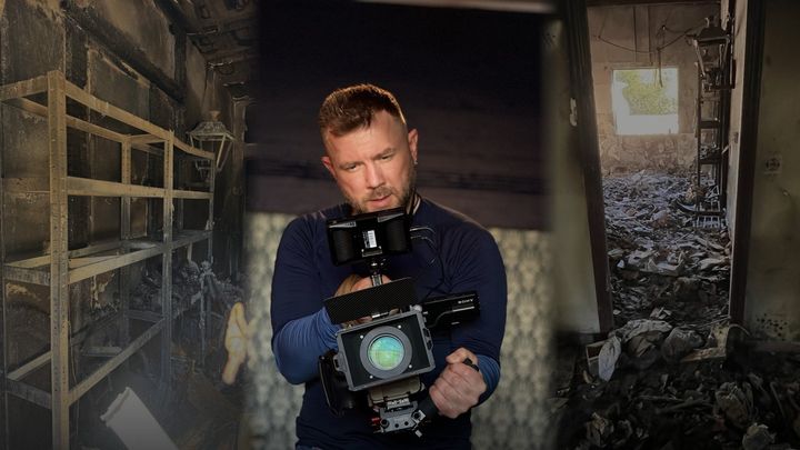 Fire destroyed my home, film gear and lens workshop campaign photo, 1 of 8