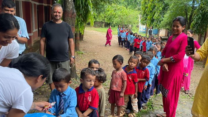 École du village Salyantar, Dhading District, Népal campaign photo, 1 of 6