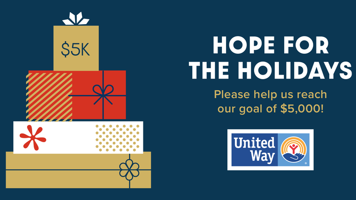 Donate Hope for the Holidays with United Way campaign photo, 1 of 3