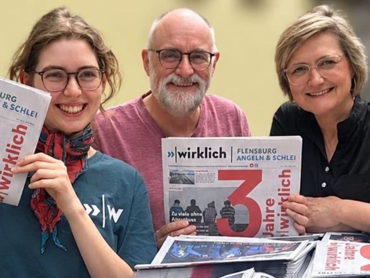 Kampagnenbild: Unabhängige Zeitung erhalten, Demokratie stärken