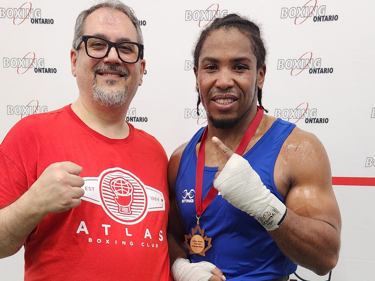 Max get to the Canadian National Boxing chamionships campaign photo, 1 of 3