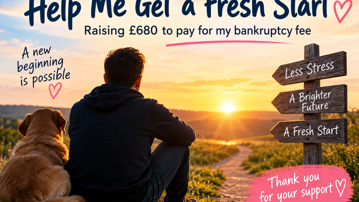Help Me Raise £680 for a Fresh Start campaign photo, 1 of 3