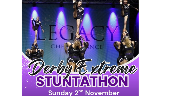 Stuntathon for Derby Extreme Cheer Academy campaign photo, 1 of 3