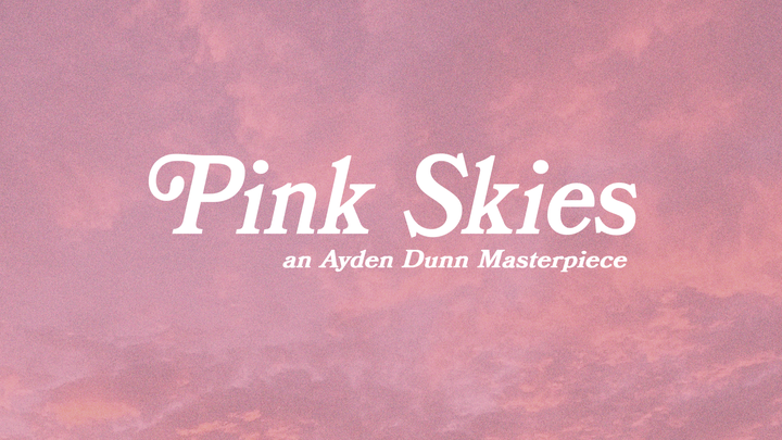 Support Ayden Dunn's upcoming short film, Pink Skies! campaign photo, 1 of 4