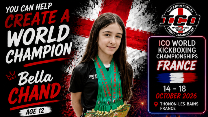 Help Bella Represent Team England at ICO World Championship campaign photo, 1 of 8