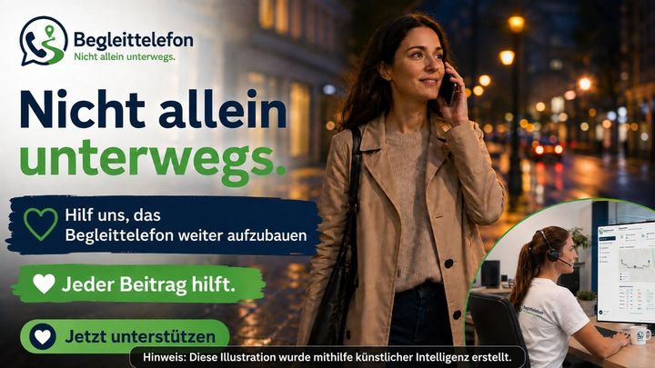 Hilf uns, das Begleittelefon weiter aufzubauen campaign photo, 1 of 6