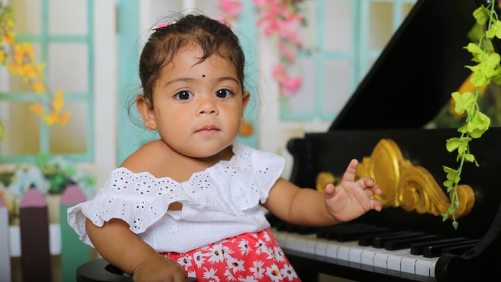 Trishika Manvi Ray Spinal Muscular Atrophy SMA TYPE 2 campaign photo, 1 of 7