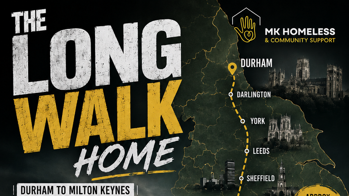 The Long Walk Home — 250 Miles for MK Homeless campaign photo, 1 of 5