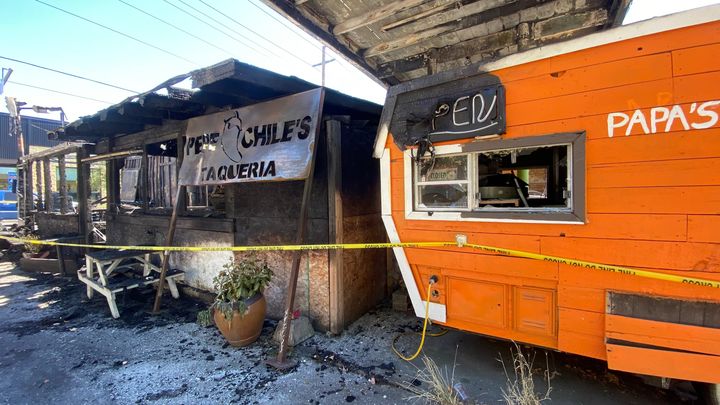 Black-Owned Food Cart Pod Damaged by Fire campaign photo, 1 of 2