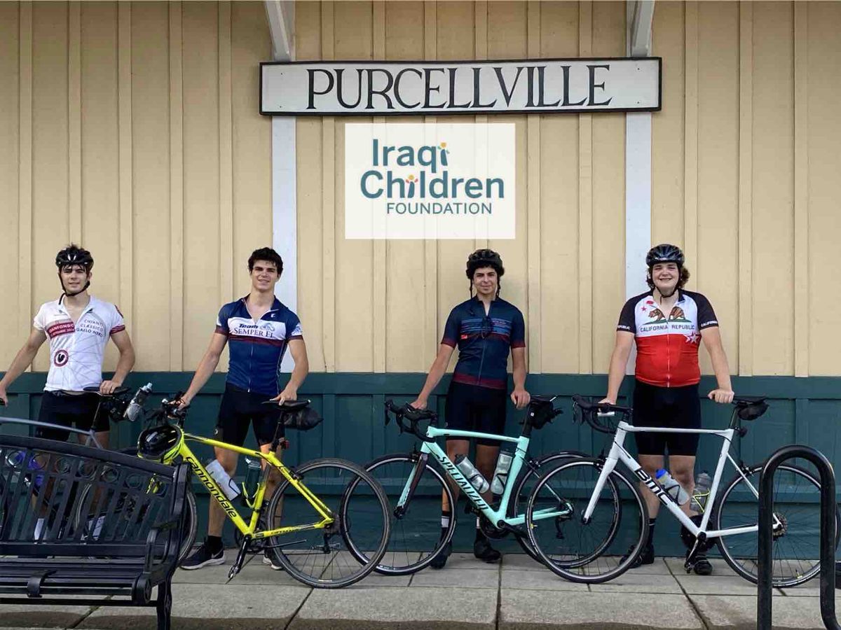 Biking for Iraqi Orphans campaign photo, 1 of 2