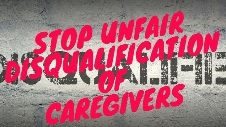 End the Unfair Disqualification Regime campaign photo, 1 of 2