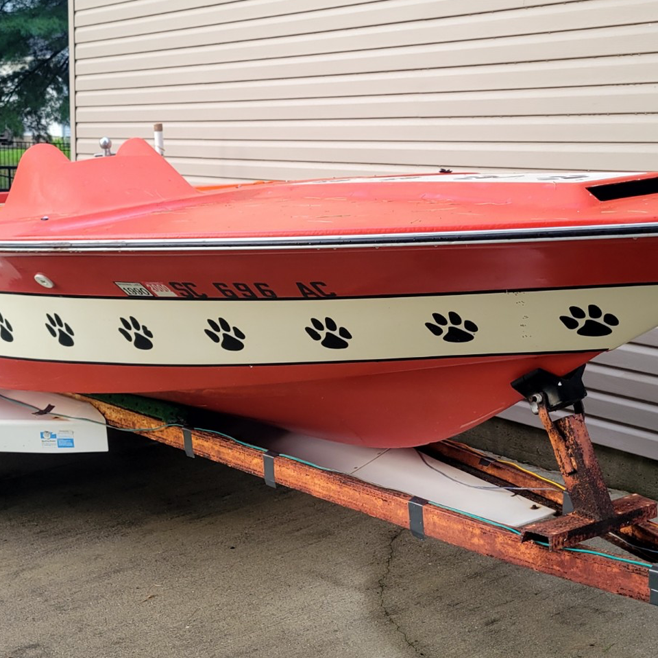 Help Restore Clemson’s 1979 Paws & Stripes MasterCraft Boat
