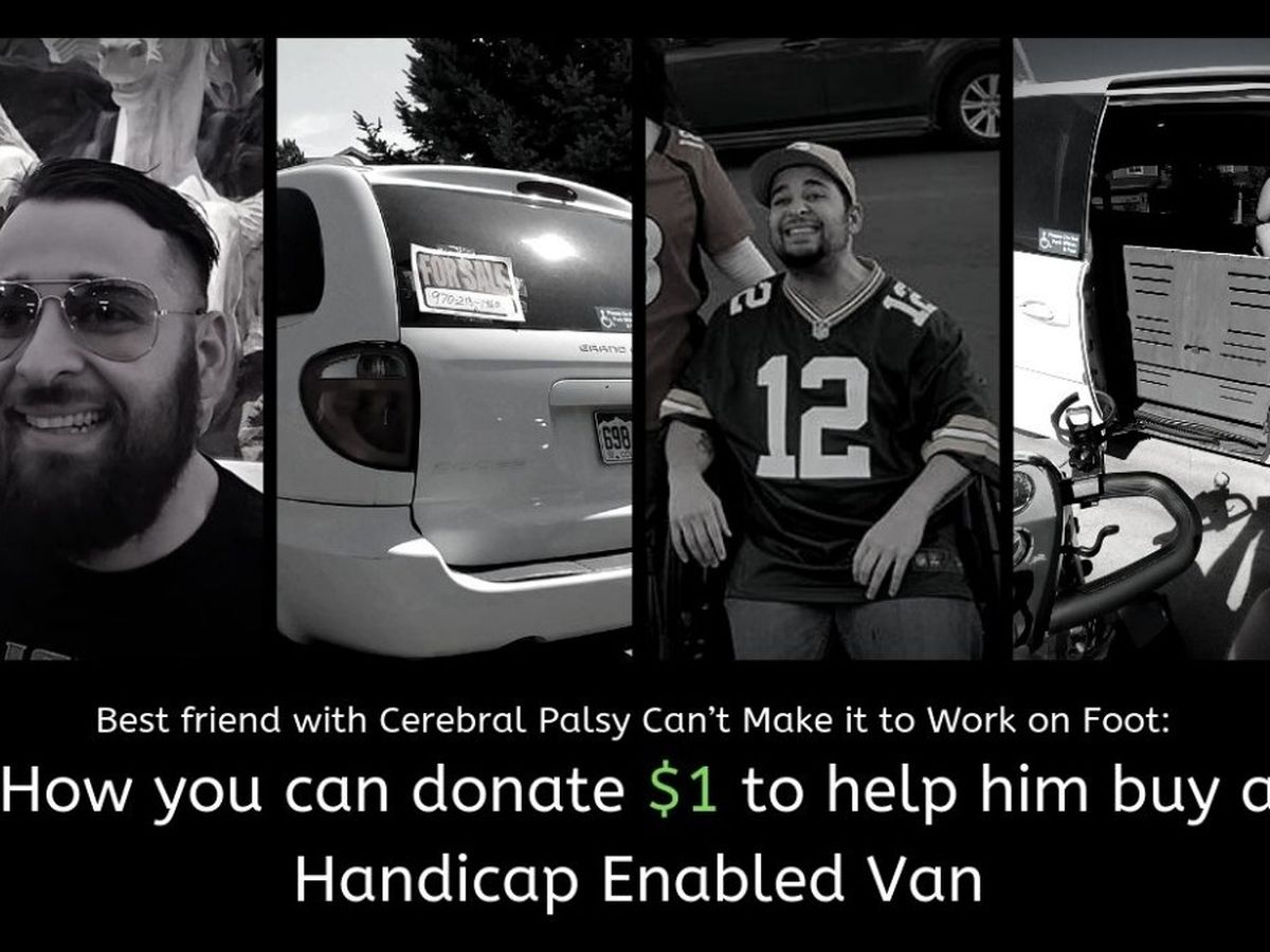 Rob Ryzin Fundraiser by Rob Ryzin : Help friend with Cerebral Palsy Buy a ...