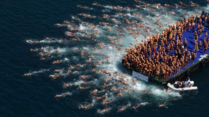 Lee’s Asia to Europe swim for RCDII campaign photo, 1 of 3