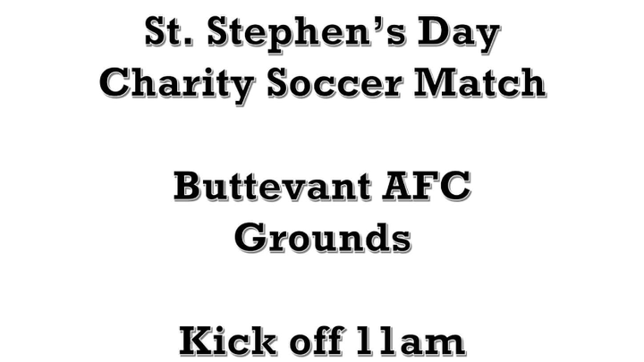 Fundraiser by Anthony O’Neill : St. Stephens Day Charity Soccer Match