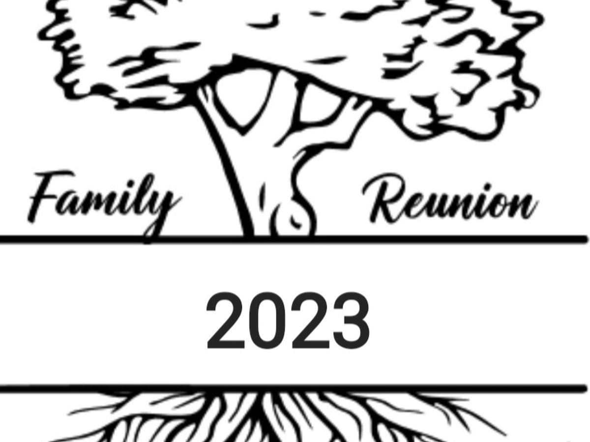 family reunion clipart black and white