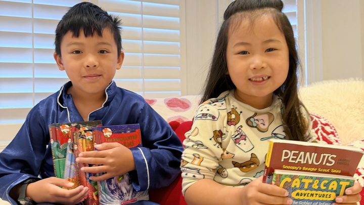 Hudson & Callie’s Read-A-Thon campaign photo, 1 of 3