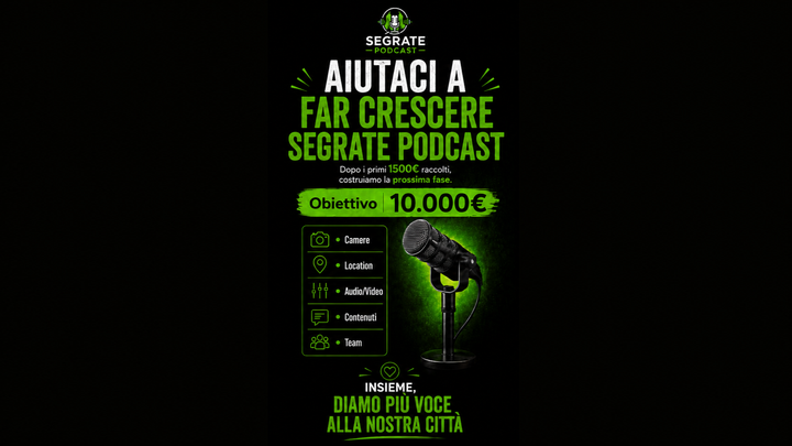 Aiutiamo Segrate Podcast a sostenersi campaign photo, 1 of 5