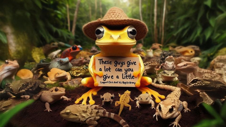 Chris's Reptile Army: Learn and Share Together campaign photo, 1 of 3