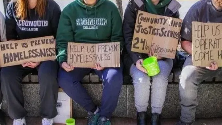 CJS 24 Hours of Homelessness 2026 campaign photo, 1 of 2