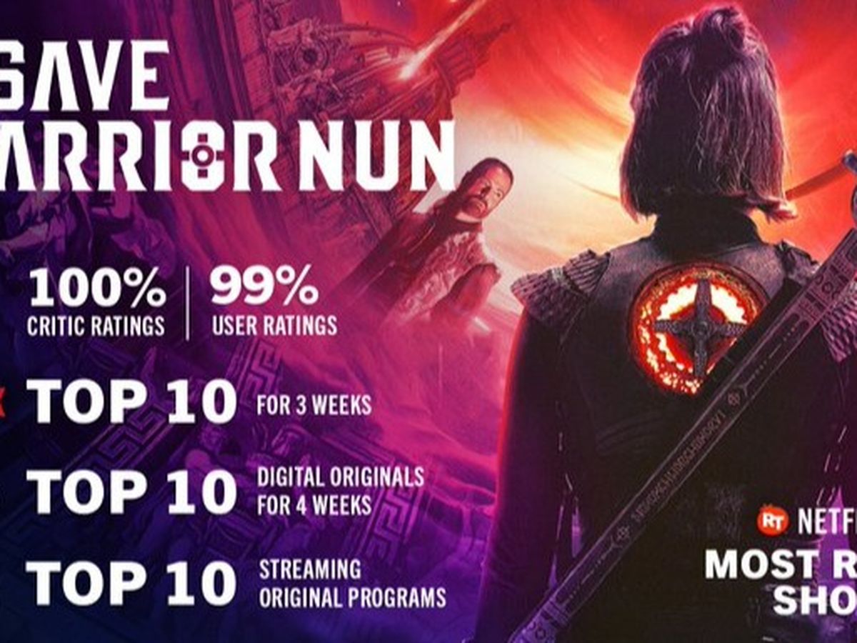 Petition · RENEW WARRIOR NUN FOR SEASON 3 ·