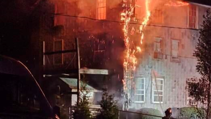 Devastating fire destroys our neighbors, friends home. campaign photo, 1 of 3